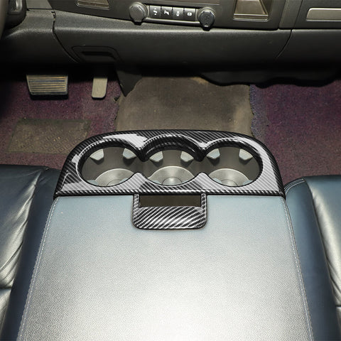 For 2007-2013 Chevy Silverado/GMC-SIERRA Front Armrest Box Cup Holder Panel Trim Cover