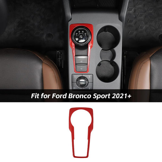 Gear Shift Panel Decoration Cover Trim For Ford Bronco Sport 2021+ Accessories | CheroCar