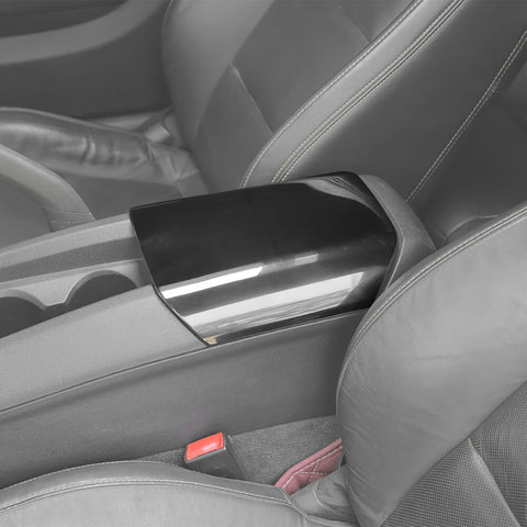 For 2010-2015 Chevrolet Camaro Carbon Fiber Armrest Box Panel Decor Cover Trim