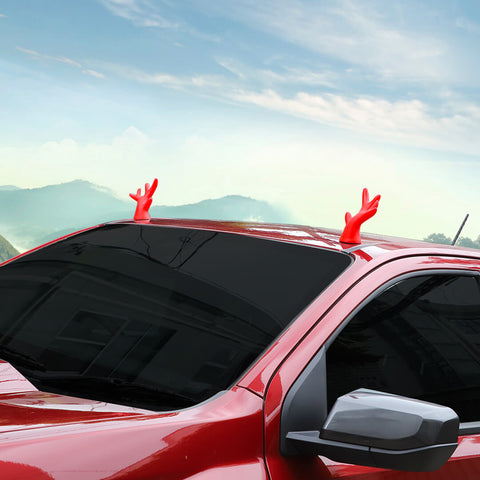 For Universal Car Exterior Car Top Cute Sticker Decor Accessories (2 pcs)