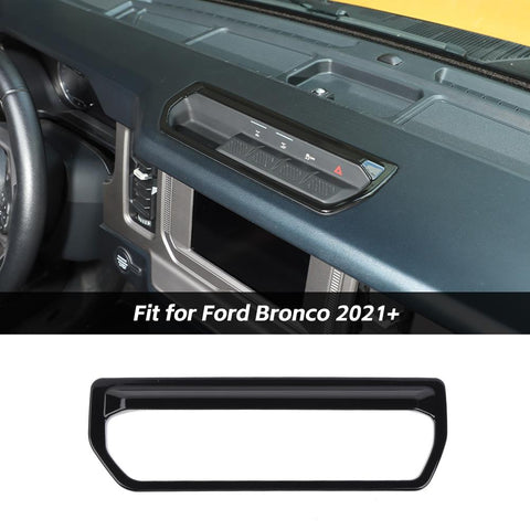 Front Differential Control Switch Panel Trim Decor Cover For Ford Bronco 2021+ Accessories | CheroCar