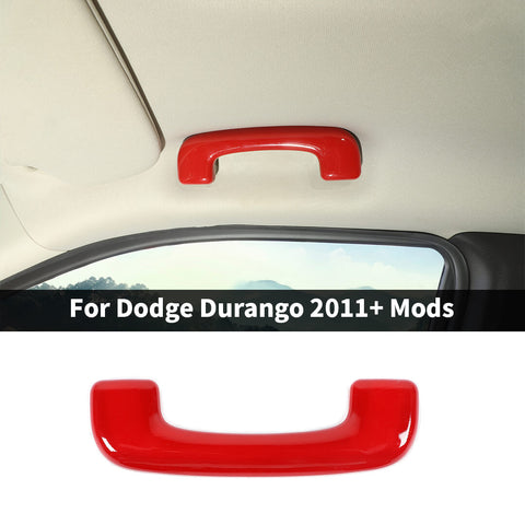 For 2011+ Dodge Durango Interior Roof Top Grab Bar Handle Trim Cover