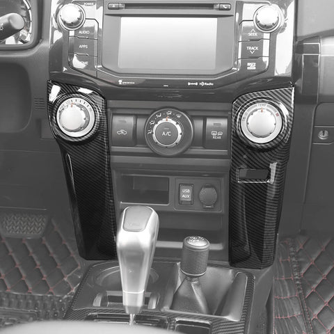 For 2010+ Toyota 4Runner Air Conditioner Center Control Console Cover Trim