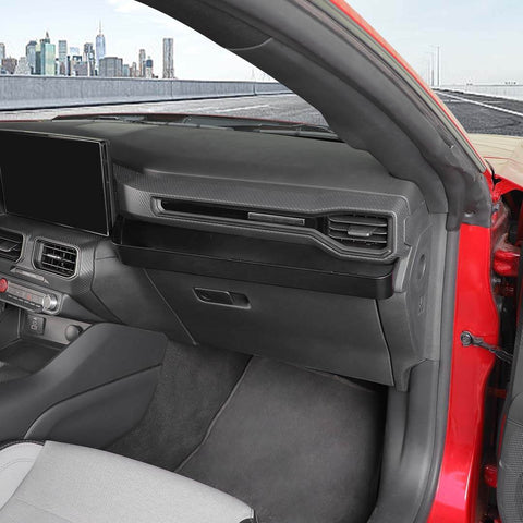 For 2024+ Ford Mustang Co-pilot Center Console Handle Expanded Storage Tray Box