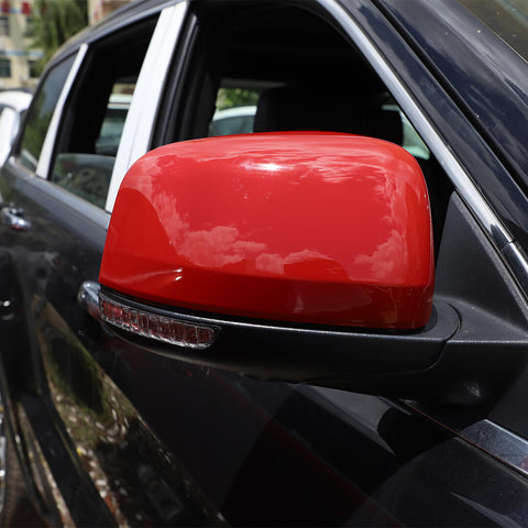 For 2011+ Dodge Durango Side Door Rearview Mirror Cover Trim Shell