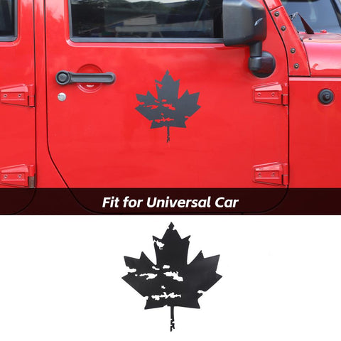 Canadian Flag Car Decal Sticker For Universal Car Accessories | CheroCar