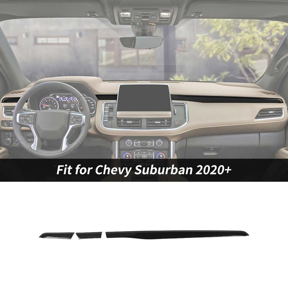 For 2021+ Chevy Suburban/ Tahoe & GMC Yukon Dashboard Decor Trim Strip Molding Cover