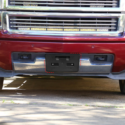 For 2014-2018 Chevy Silverado Front License Plate Holder Frame Mount Bracket