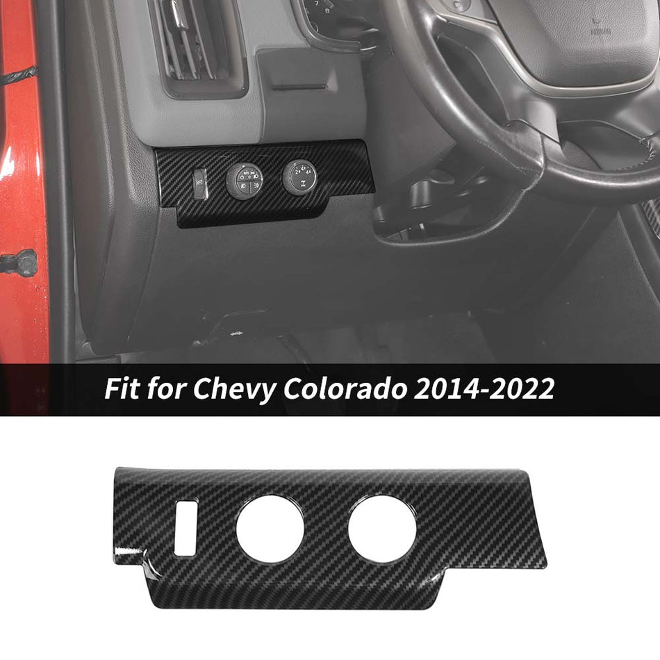 For 2014-2022 Chevy Colorado Headlight Switch Panel Bezel Cover Trim