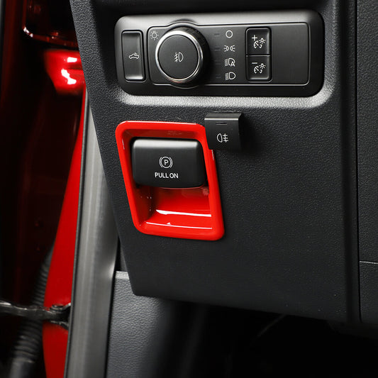 For 2021+ Ford F150 Handbrake Switch Button Panel Decoration