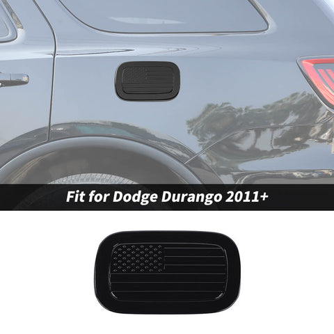 For 2011+ Dodge Durango Fuel Tank Door Cover Gas Lid Cap Trim US Flag