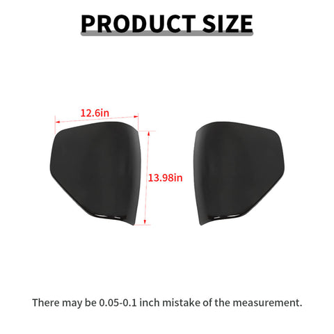 For 2009-2014 Ford F150 Raptor Tail Light Lamp Cover Trim Overlay Smoked Black