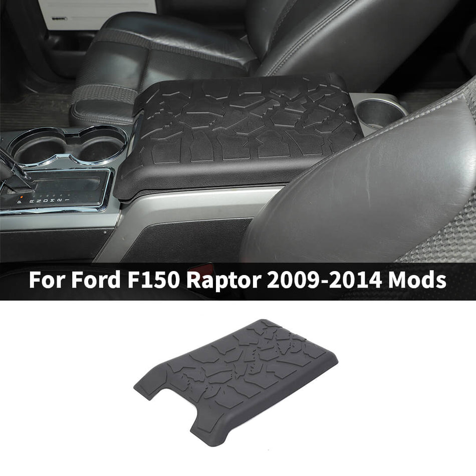 For 2009-2014 Ford F150 Raptor Armrest Center Console Box Lid Cover Pad Cushion