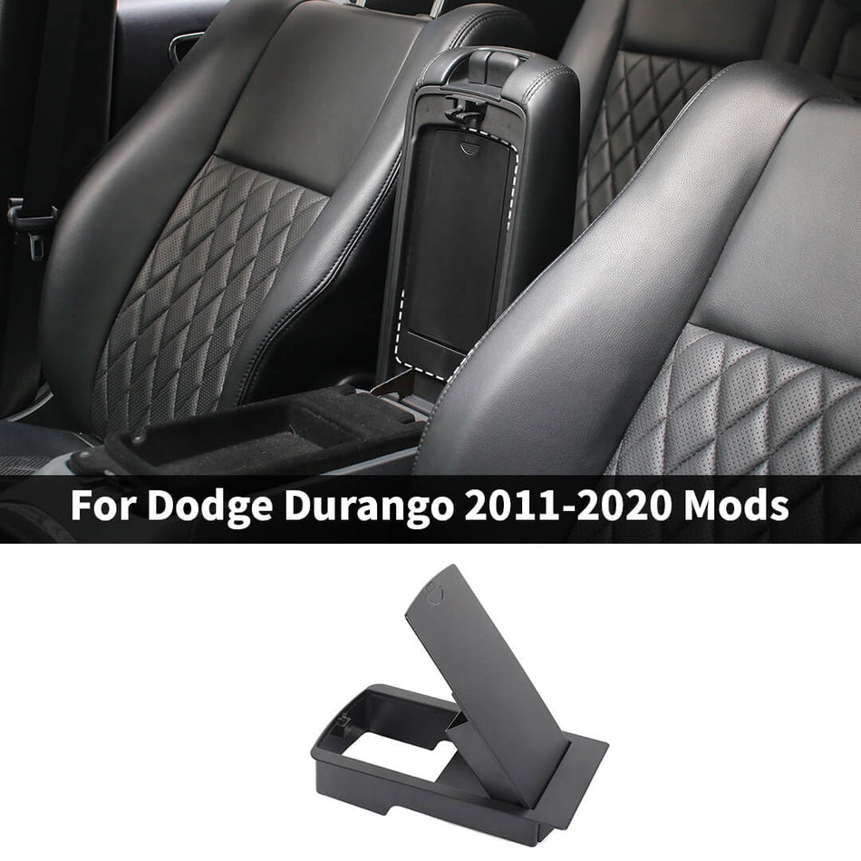 For 2011-2020 Dodge Durango Interior Center Console Armrest Box Storage Organizer