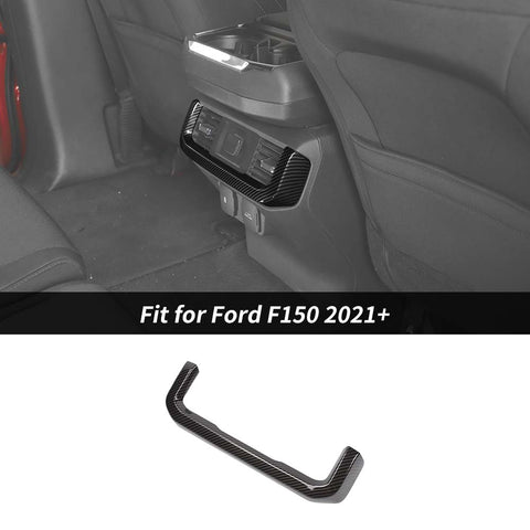 Interior Rear AC Air Vent Outlet Cover Trim Strip For Ford F150 2021+ Accessories | CheroCar