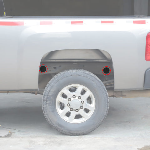 For 2007-2013 Chevy Silverado/GMC-SIERRA Rear Wheel Well Cab Chassis Plug