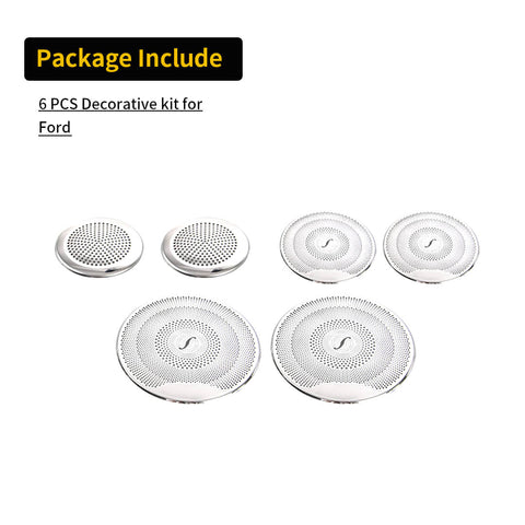 For 2015-2023 Ford Mustang Door A-pillar Speaker Panel Cover Trim Accessories