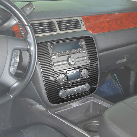 For 2007-2013 Chevy Suburban/Tahoe/Avalanche/GMC-YUKON/GMC-SIERRA Interior Center Console Decoration Cover Trim Kit