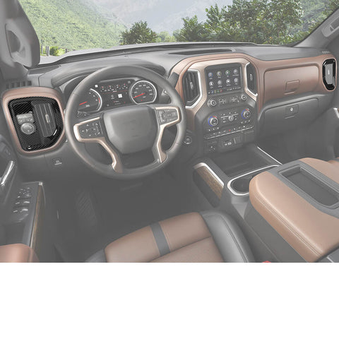 For 2019-2022 Chevy Silverado/GMC Sierra Dash Sides AC Air Vent Trim Cover