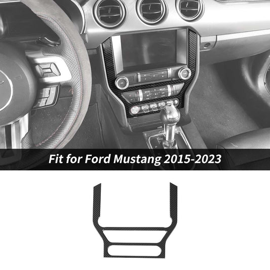 For 2015-2023 Ford Mustang Multimedia Central Control Panel Cover Bezel