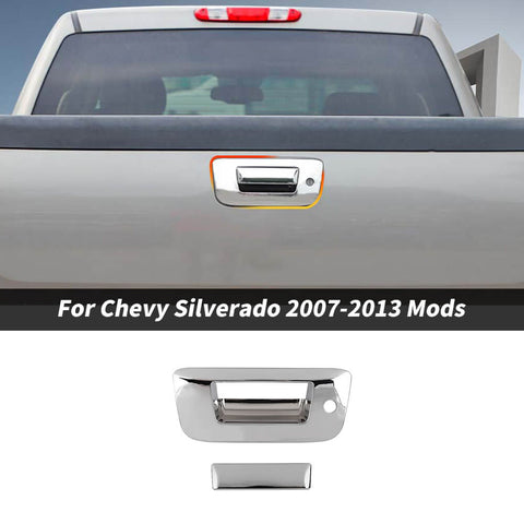 For 2007-2013 Chevy Silverado/GMC-SIERRA Chrome Tailgate Handle Trim Cover