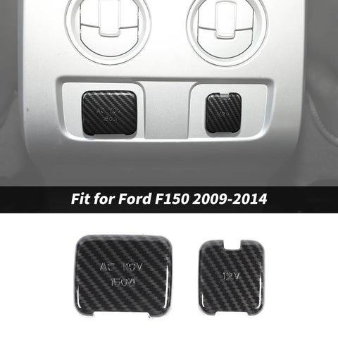 For 2009-2014 Ford F150 Raptor Rear Power Supply Socket Cover Trim