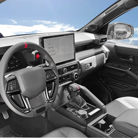 For 2024+ 4Runner Interior Center Console Decoration Cover Trim Kit