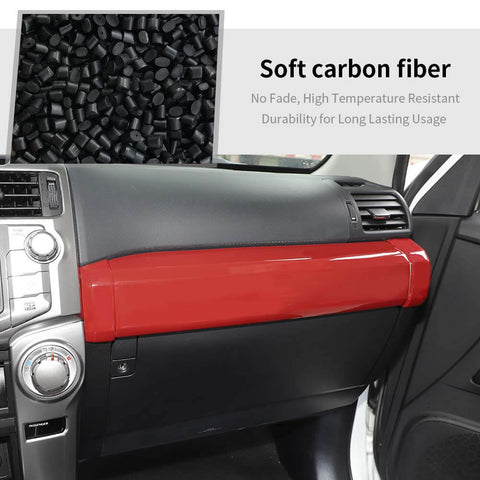 For 2010-2023 Toyota 4Runner 3 x Console Co-Pilot Dashboard Cover Trim