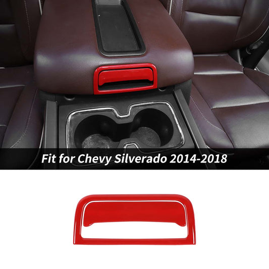 Interior Armrest Box Switch Cover Trim For Chevy Silverado/ GMC Sierra/Suburban 2014-2018 Accessories | CheroCar