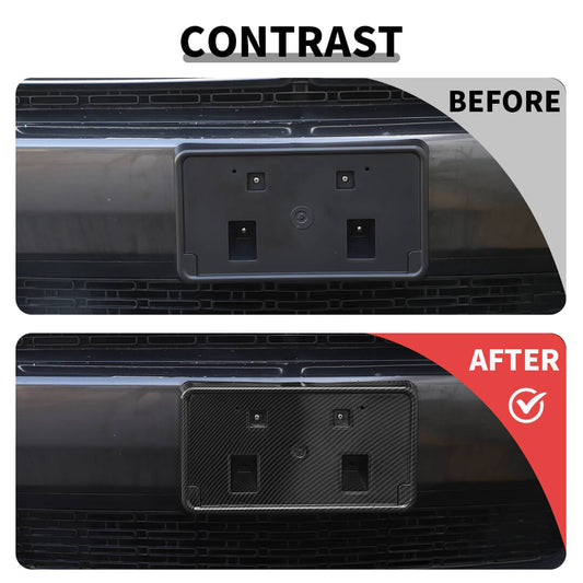 For 2010+ Dodge Challenger Front License Plate Holder Bracker Base