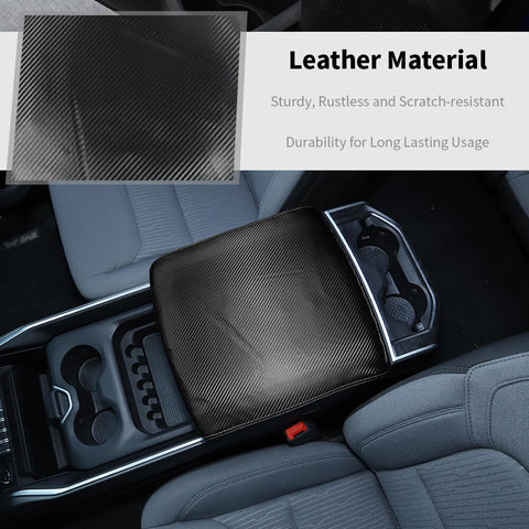 For 2018+ Dodge RAM Console Armrest Box Soft Pad Protector Cover