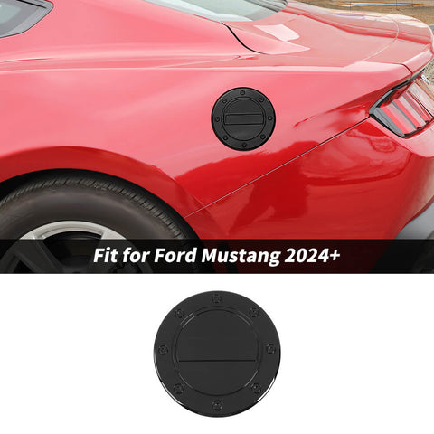 For 2024+ Ford Mustang Fuel Gas Tank Cap Cover Trim