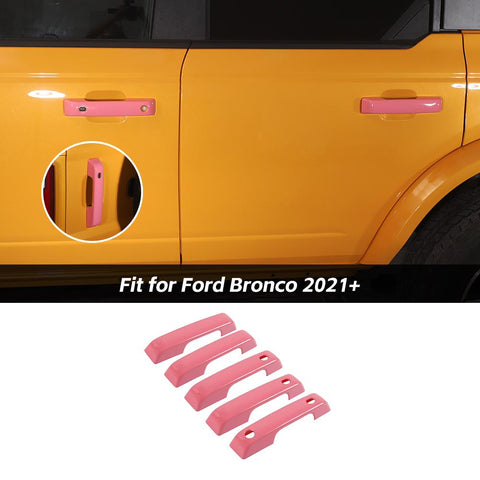 Exterior Door Handle Cover Trim Shell Protect For Ford Bronco 2021+ Accessories | CheroCar