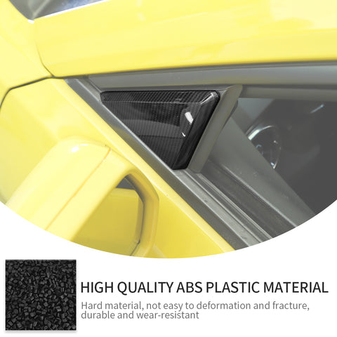 For 2016+ Chevy Camaro Exterior Front Triangle A Pillar Panel Trim