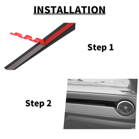 For 2023+ Chevy Colorado Center Console  Air Condition Vent Trim Cover