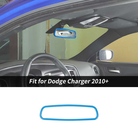 Interior Rearview Mirror Frame Trim Cover Bezels For Dodge Charger 2010+ Accessories | CheroCar