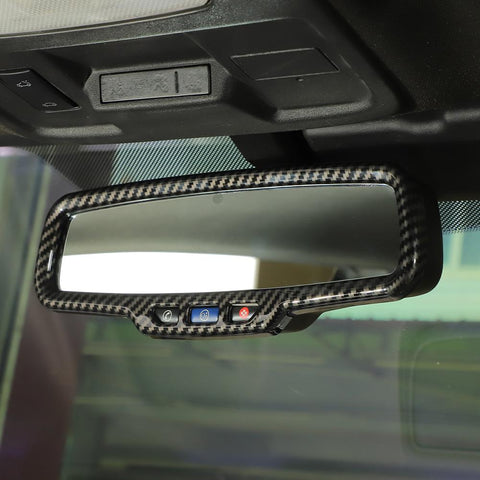 Interior Rearview Mirror Frame Cover Trim Bezels For Chevy Camaro 2011-2015 Accessories | CheroCar