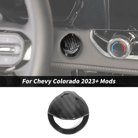 For 2023+ Chevy Colorado One Key Start Engine Stop Switch Button Cover Trim