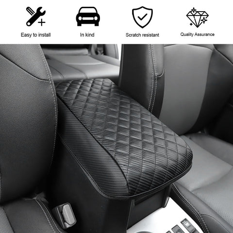 For 2010-2023 Toyota 4Runner Center Console Cover Armrest Box Leather Pad Cover