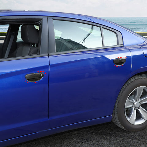 For 2011+ Dodge Charger Car Door Handles Outer Door Bowl Decor Cover Trim