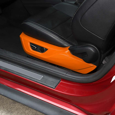 13 x Interior Center Console Trim Cover Kit For Ford Mustang 2015+ Orange Accessories | CheroCar