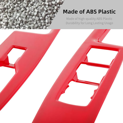 For 2021+ Ford F150 Interior Front Door Window Lift Switch Panel Trim Cover