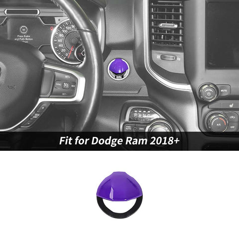 Keyless Engine Start Button Trim Cover For Dodge Charger 2011+/Challenger 2015+/RAM 2018+ &Universal Accessories | CheroCar