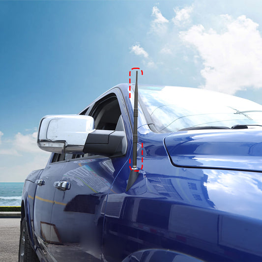 For 2010-2015 Dodge RAM Exterior Engine Hood Side Antenna Mast Accessories