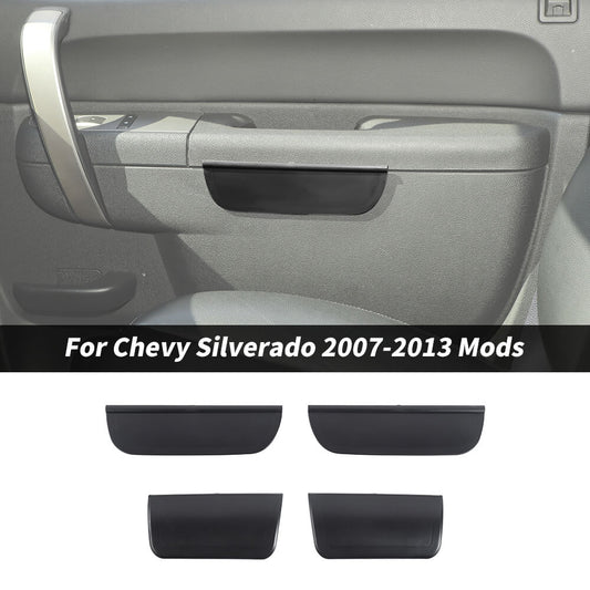 For 2007-2013 Chevy Silverado/GMC-SIERRA Inner Door Armrest Handle Storage Box Tray