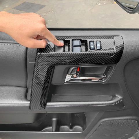 For 2010-2023 Toyota 4Runner 8 x Door Armrest Handle & Window Lift Cover Trim Kit