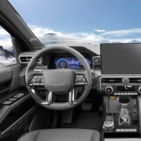 For 2024+ 4Runner Interior Center Console Decoration Cover Trim Kit