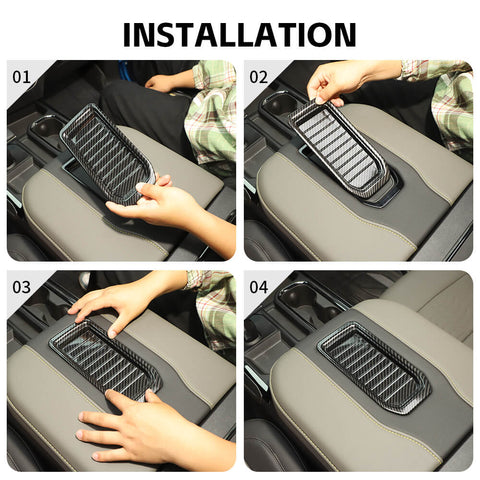 For 2019-2021 Chevy Silverado 24 x Inner Center Console Dash Cover Trim kit