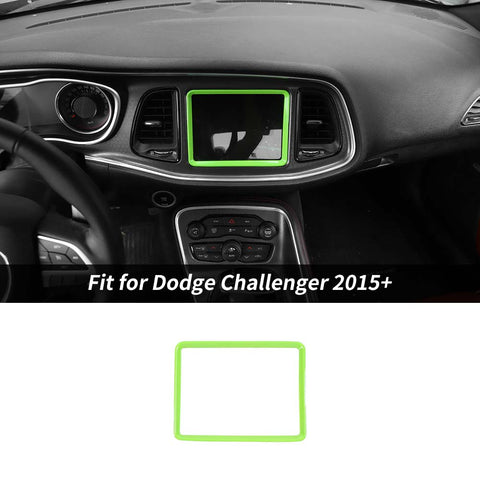 Inner Central GPS Navigation Trim For Dodge Challenger 2015+ Real Accessories | CheroCar