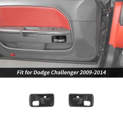 Interior Trim Full Set Available Separately Carbon Fiber For Dodge Challenger 2009-2014 Accessories | CheroCar